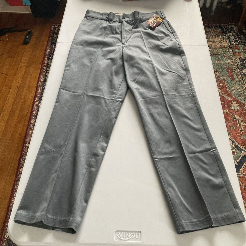 South Mountain Men’s Slacks Gray Size 36x32 New With Tags NWT Excellent Cond